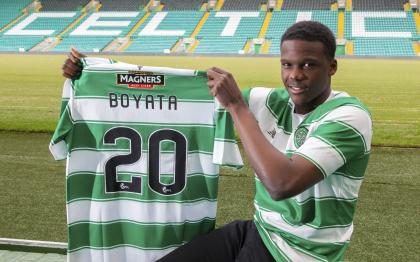 New signing Dedryck Boyata is delighted to be at Celtic